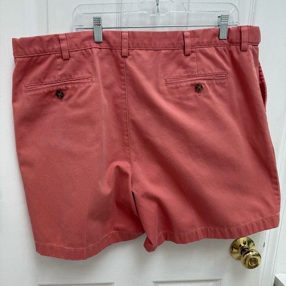 L.L. Bean Comfort Waist Khaki Shorts - Picture 2 of 5
